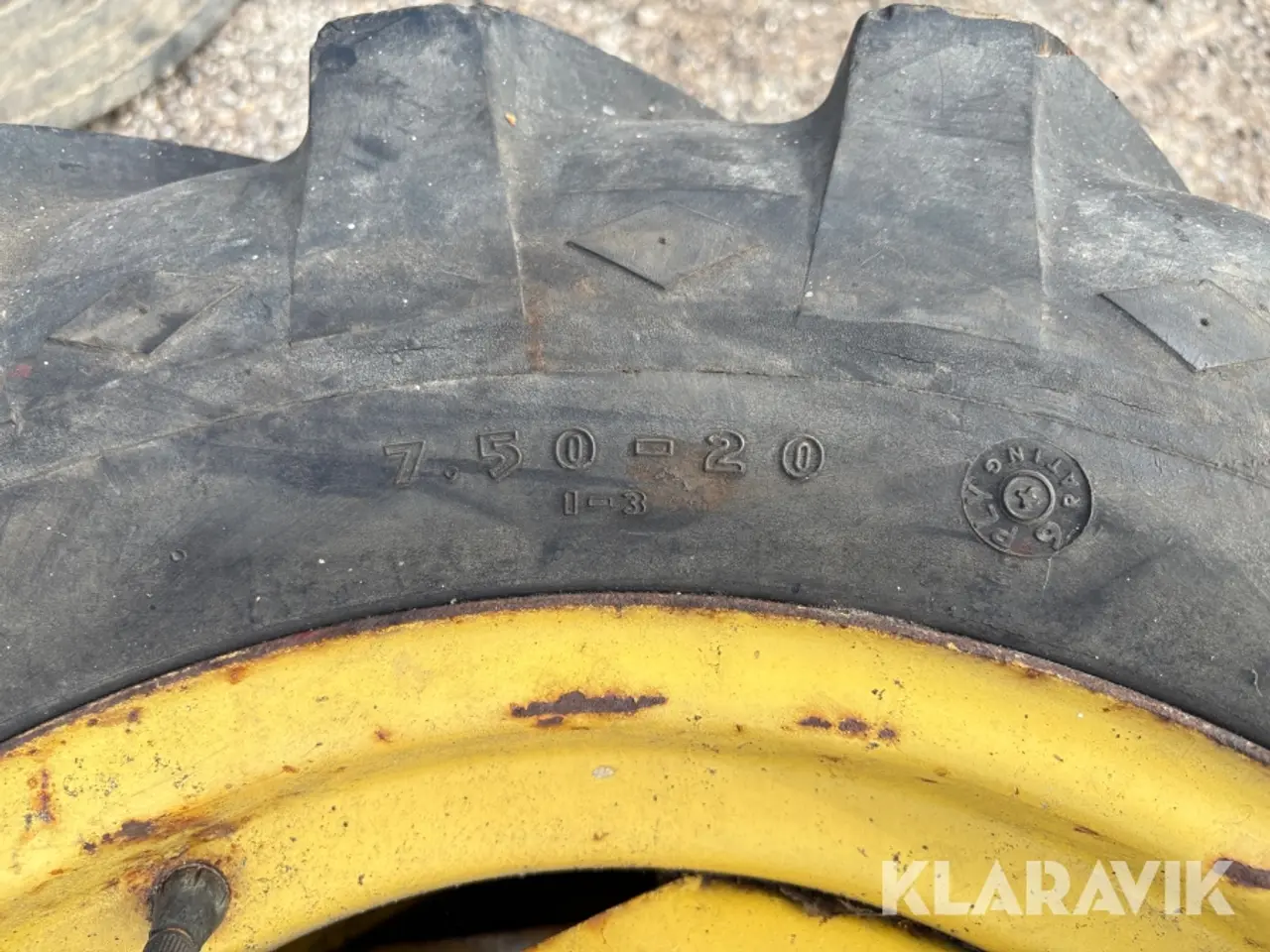 Billede 9 - Hjul til traktor Goodyear - 4 styk