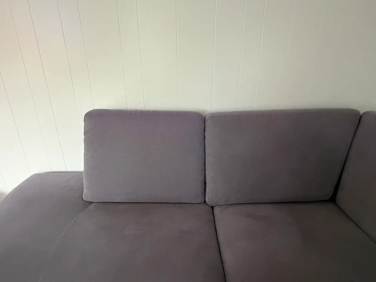 Billede 3 - Flot og rummelig hjørnesofa, farve gråblå