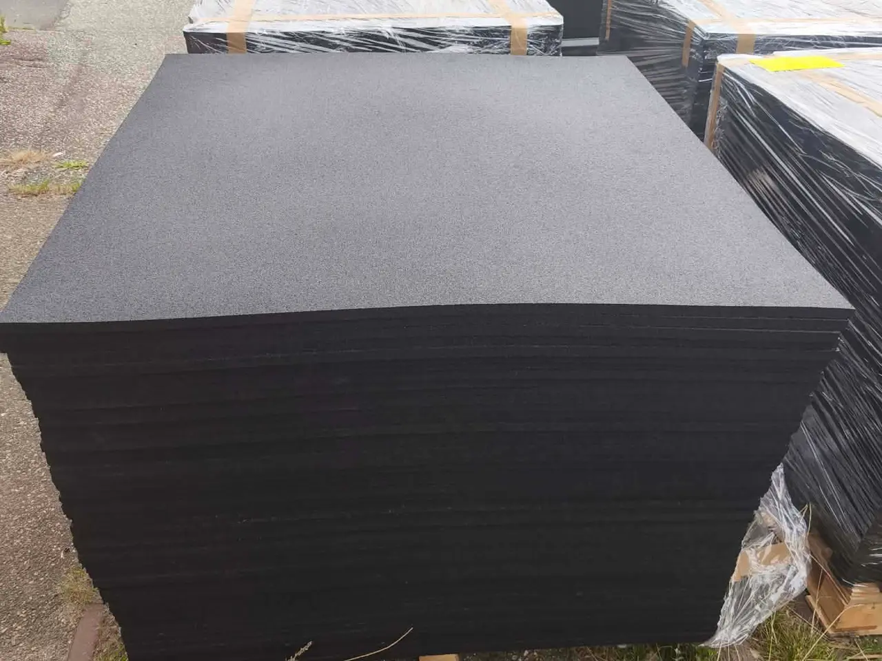 Billede 5 - Gummi Gulv 15mm 105cm x 105cm Gym Floor