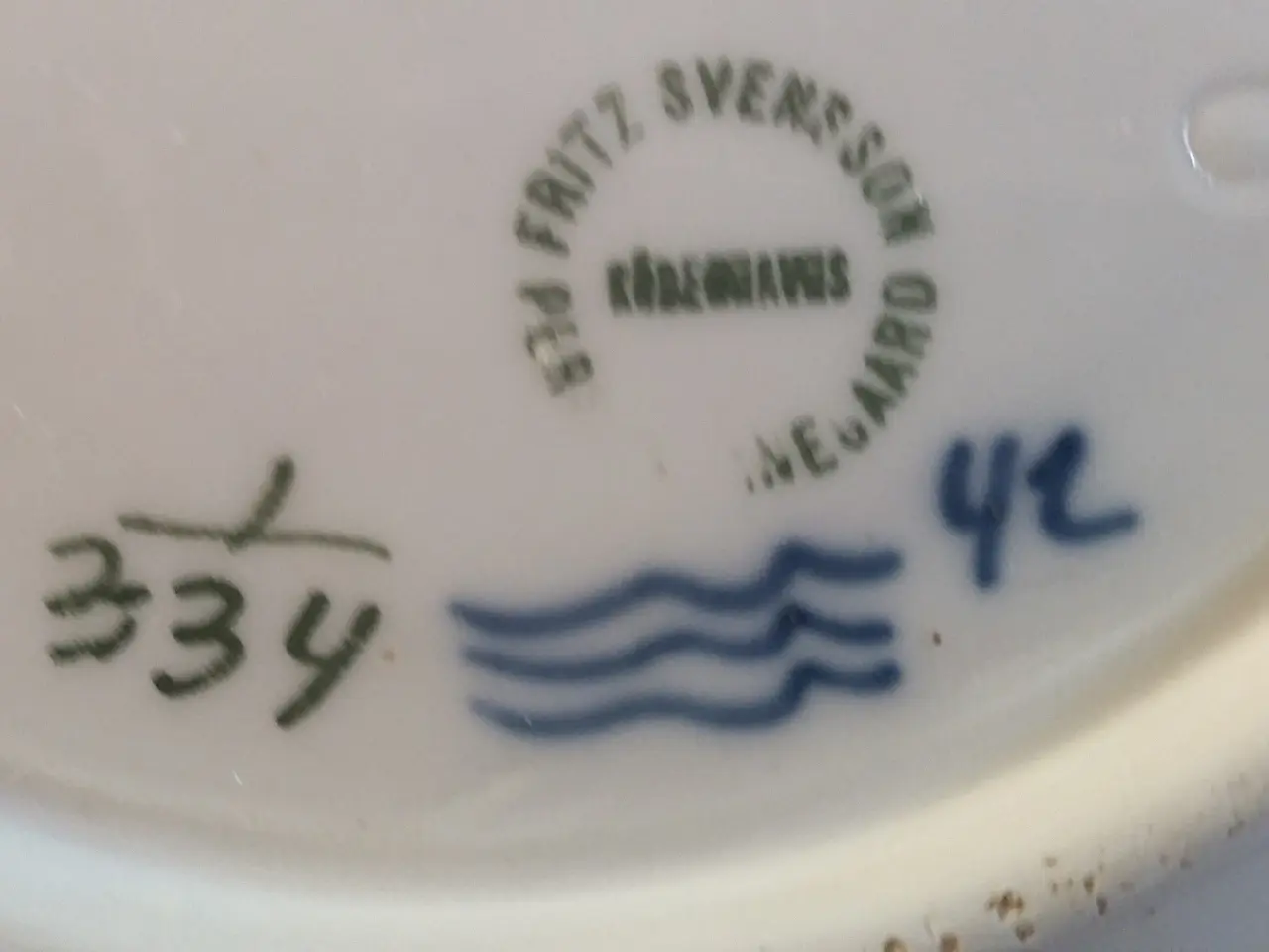 Billede 1 - ROYAL COPENHAGEN, MUSSELMALET, FRITZ SVENSSON.