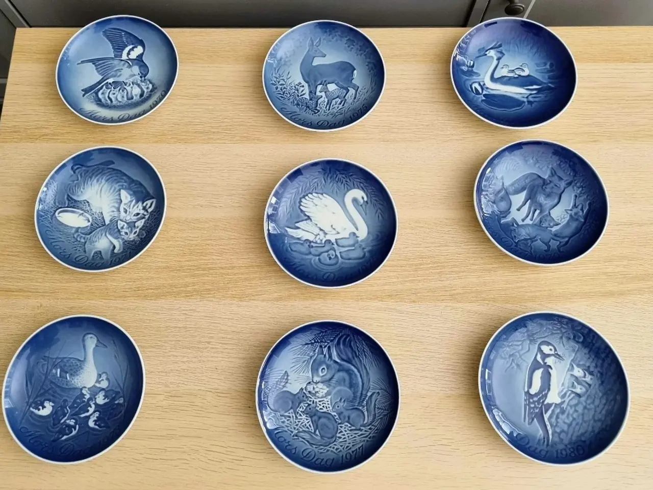 Billede 1 - 9 flotte Bing og Grøndahl Mors Dag Platter