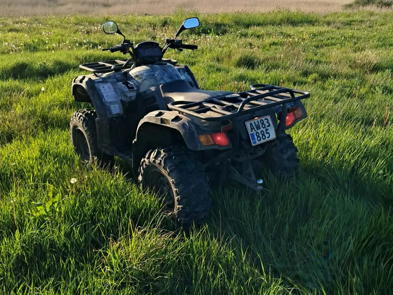 Billede 3 - Atv på bil plader