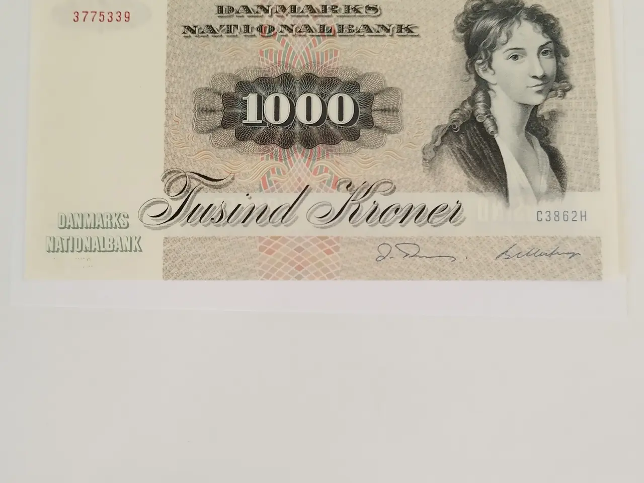 Billede 1 - 1000 Kroner. Egern 🐿️. Fra 1986