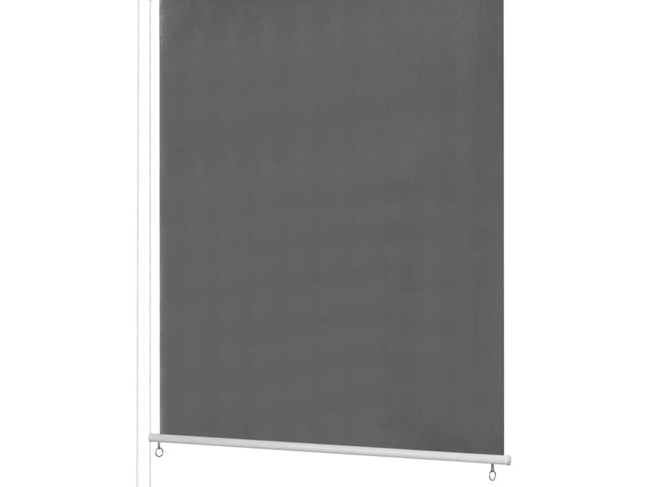 Billede 1 - Udendørs rullegardin 400 x 230 cm antracitgrå
