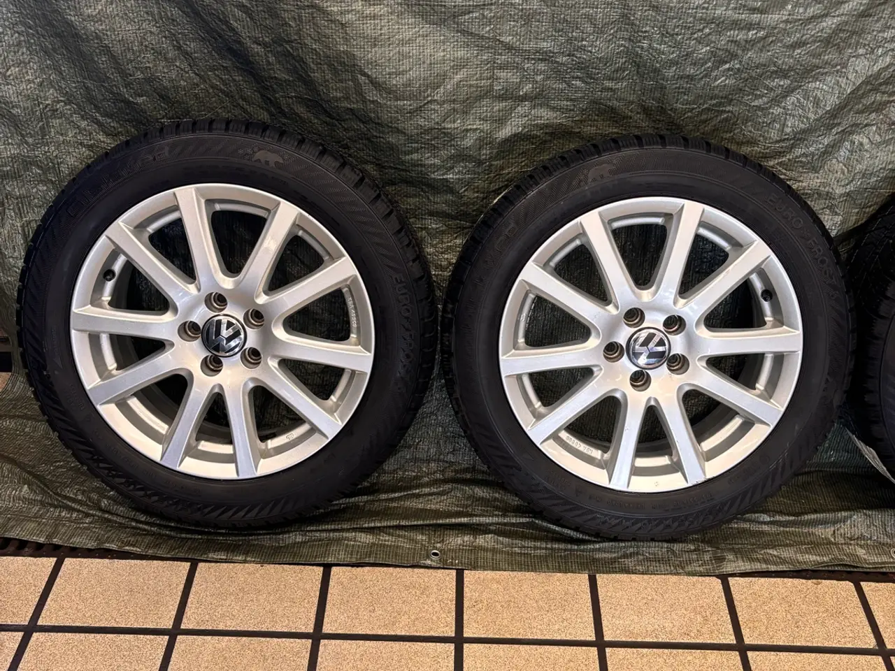 Billede 5 - 🛞 Flotte 16" VW alufælge m. vinterdæk (5x100 - ET