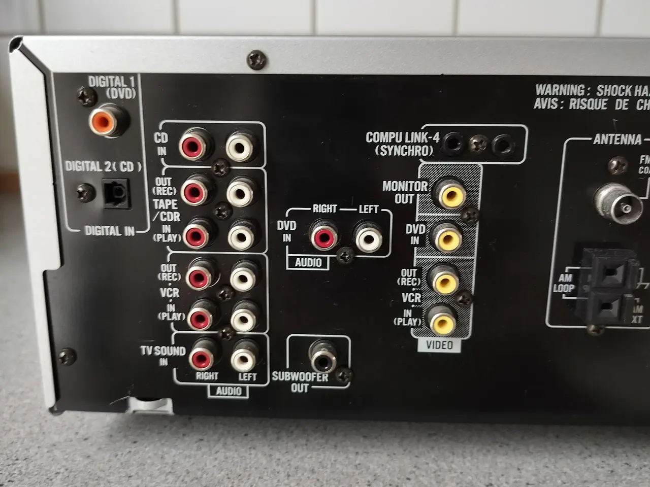 Billede 8 - JVC RX5032V receiver 100 Watt