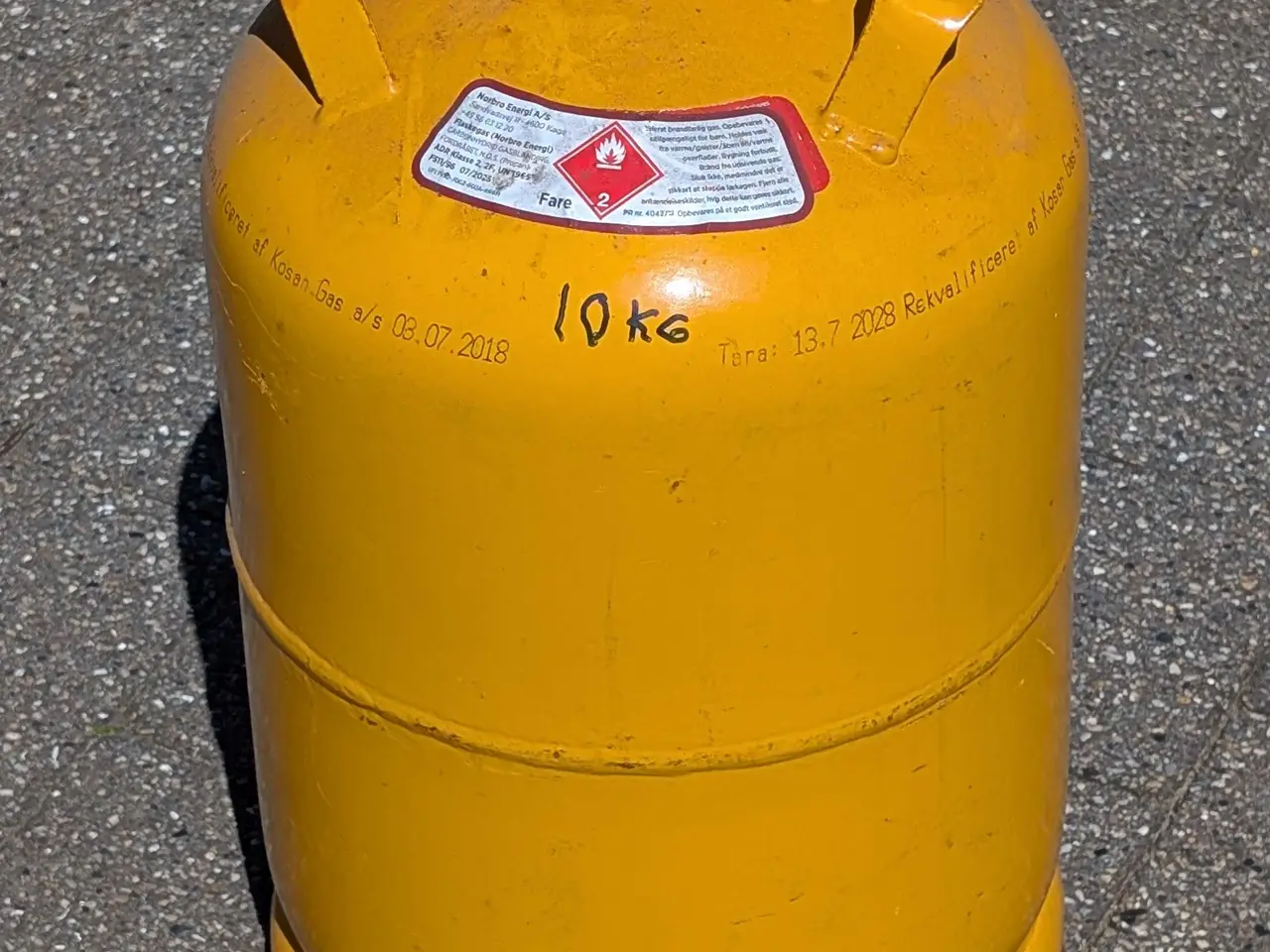 Billede 1 - 11 kg gasflaske 