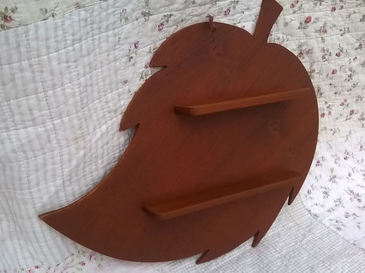 Billede 4 - Teak hylde blad