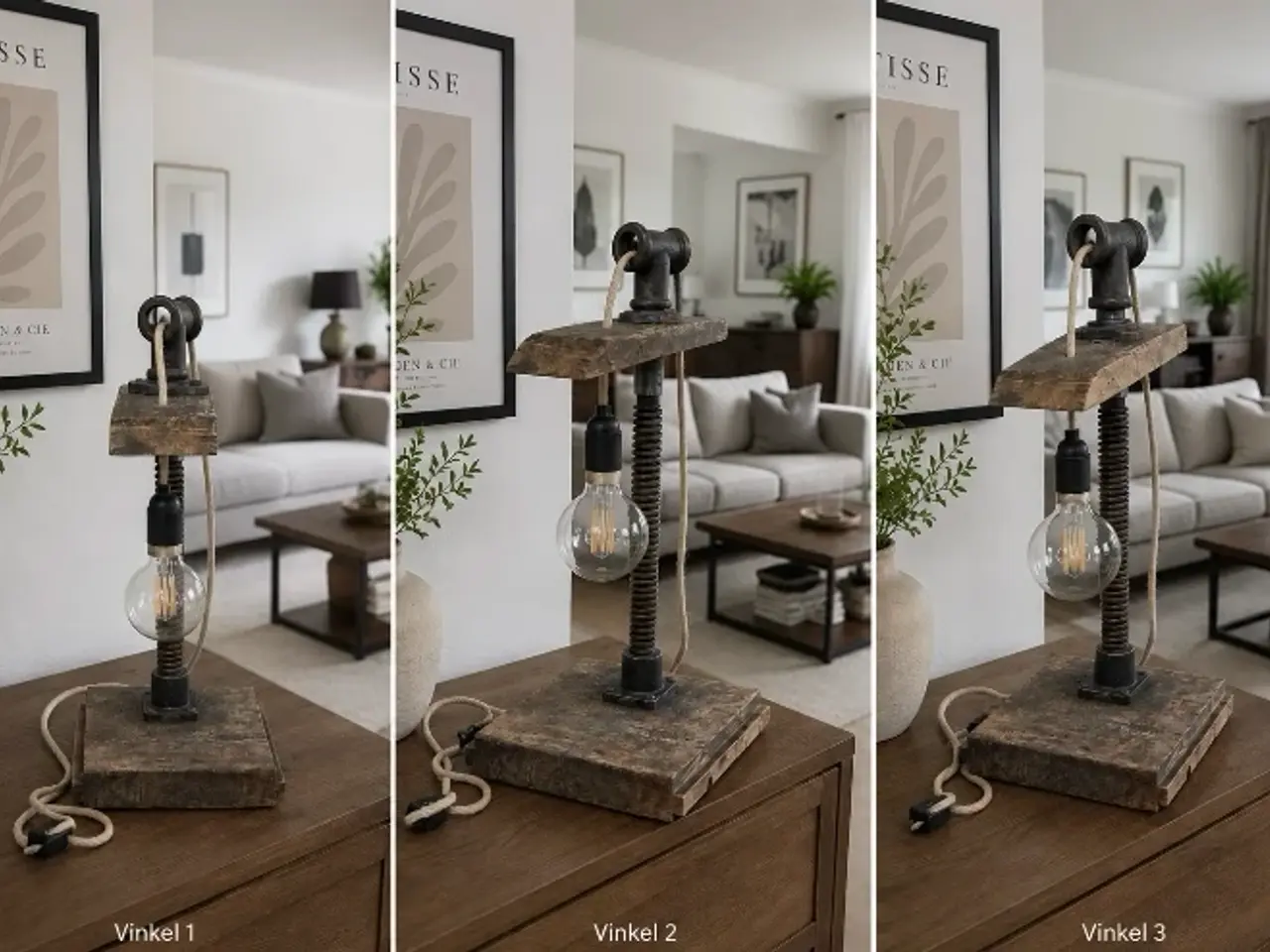 Billede 1 - Bord Lampe