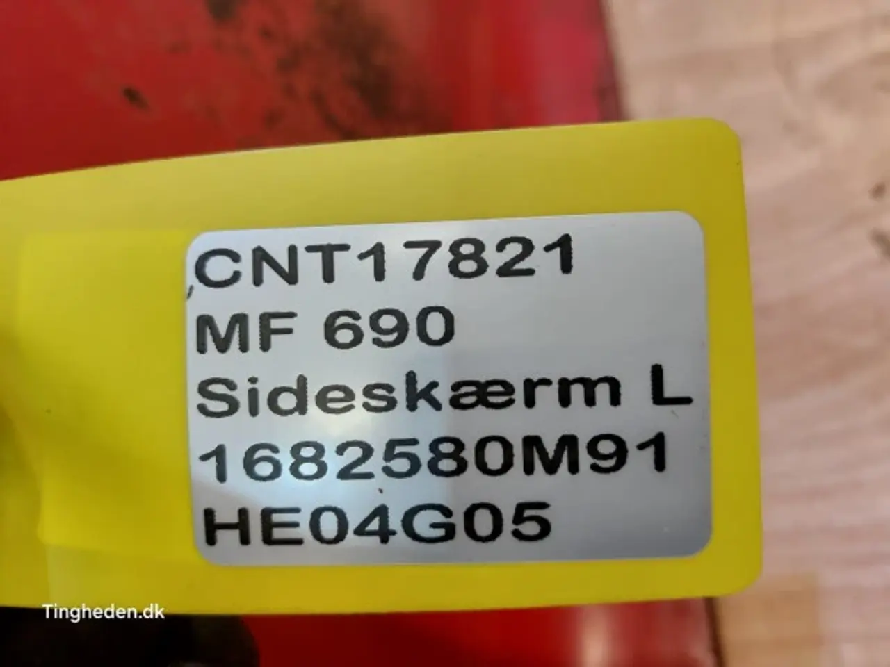 Billede 12 - Massey Ferguson 690 Sideskærm L. 1682580M91