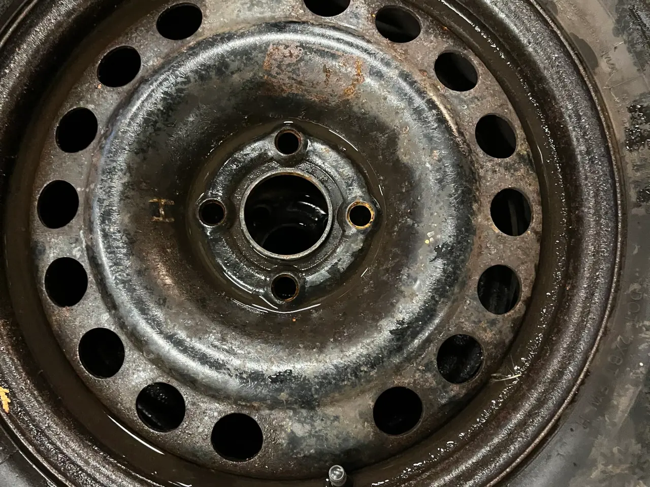 Billede 4 - Vinterhjul Opel Meriva