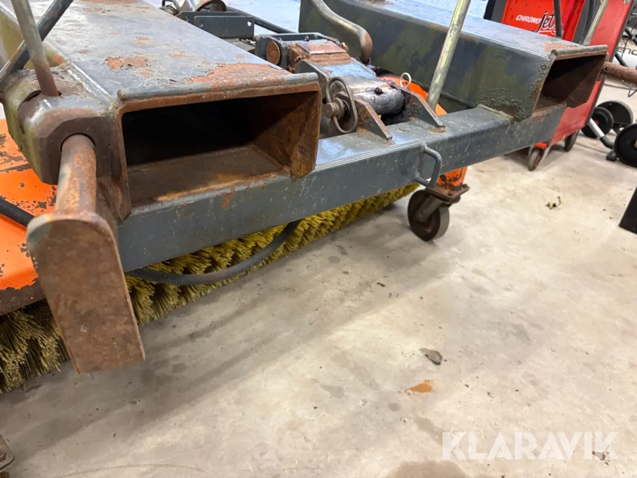 Billede 10 - Hydraulisk kost Tuchel Plus 560 200, svingbar, til pallegafler