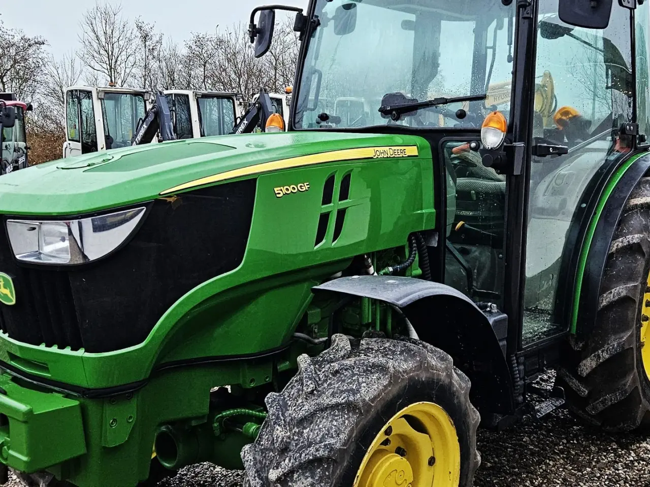 Billede 4 - John Deere 5100 GF / 100 hk og 2400 timer / meget flot traktor