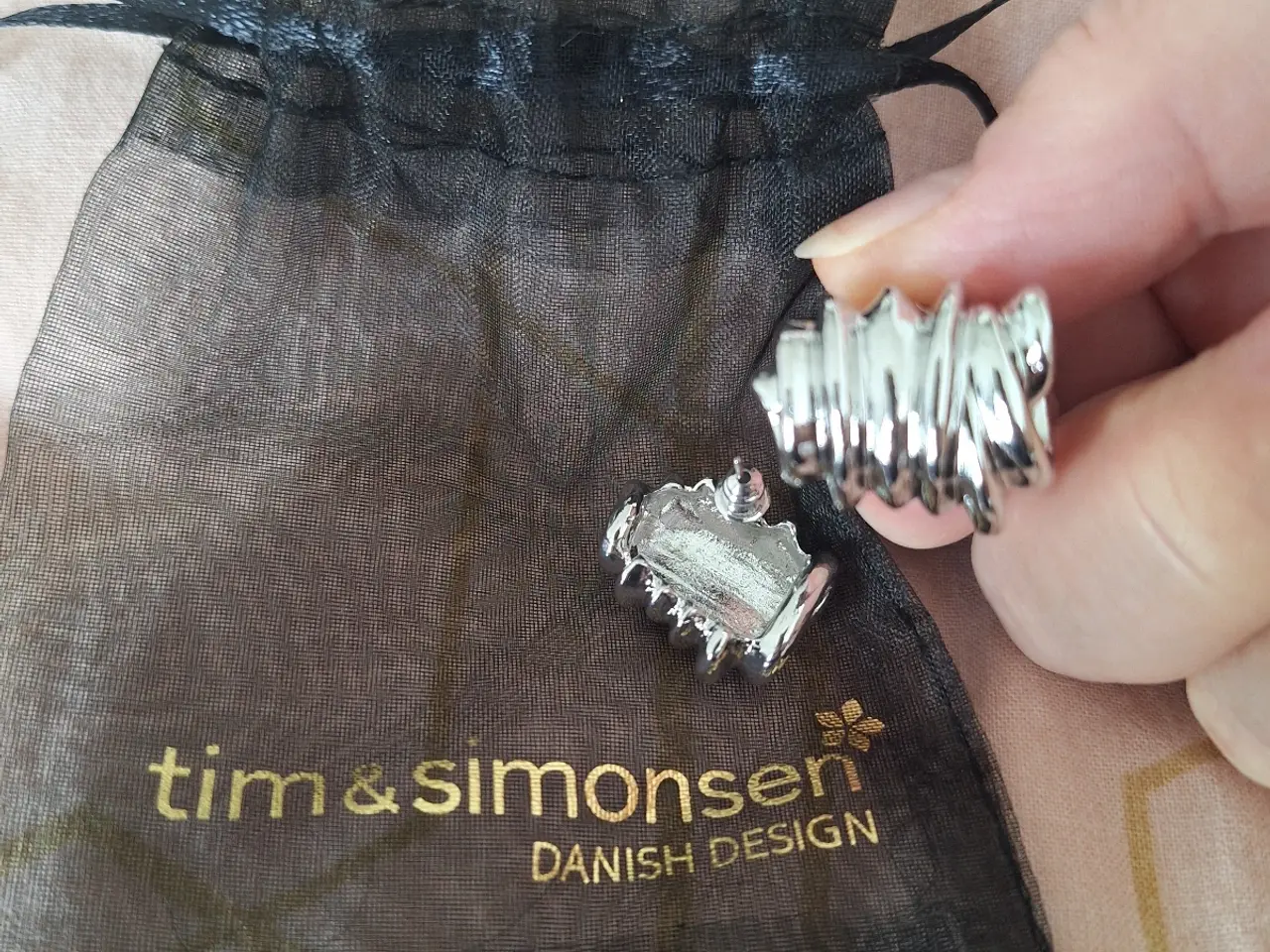 Billede 1 - 2 par øreringe fra Tim og Simonsen
