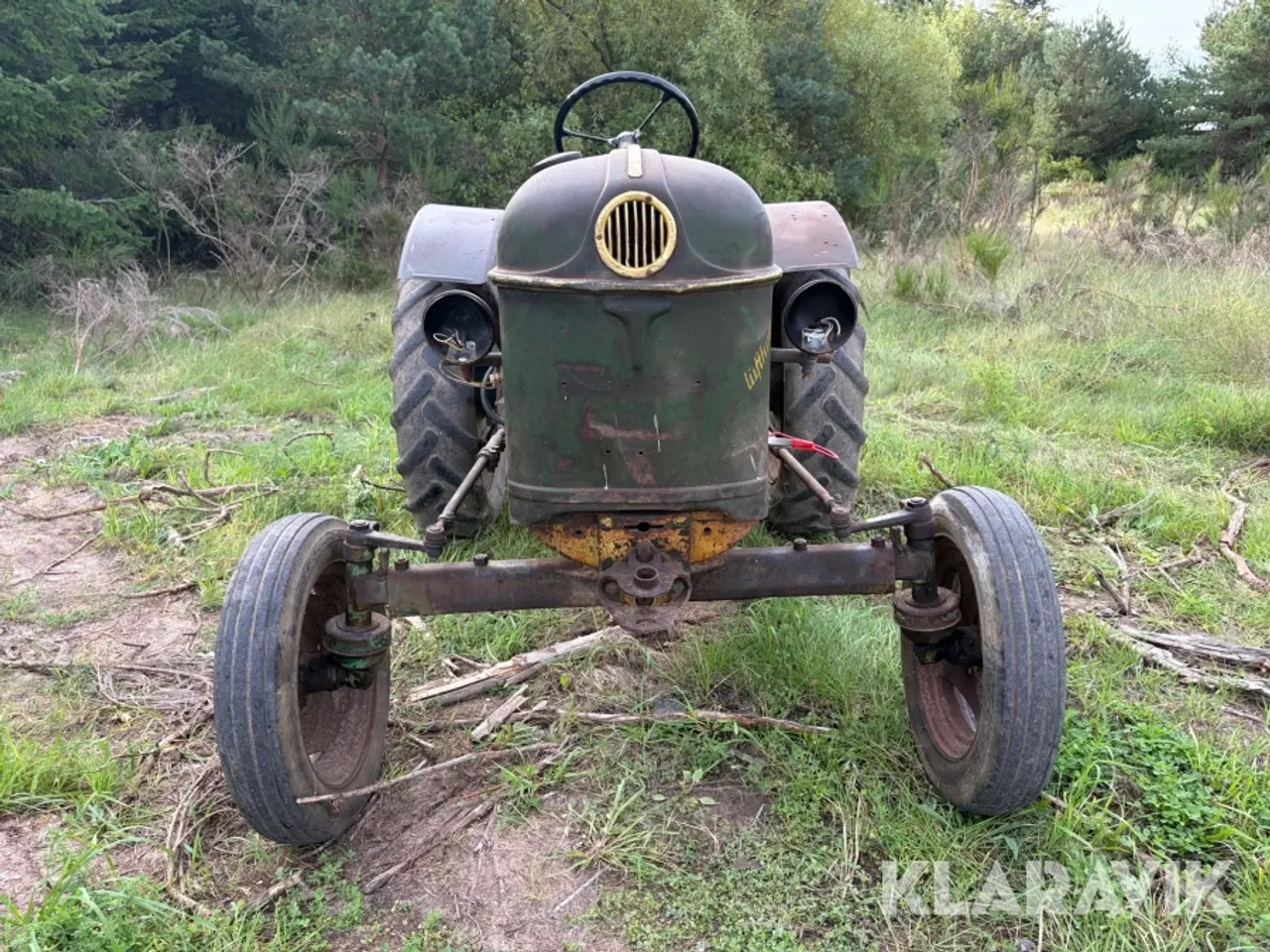 Billede 8 - Veterantraktor Deutz D 15-N 1 cylinderet diesel luftkølet