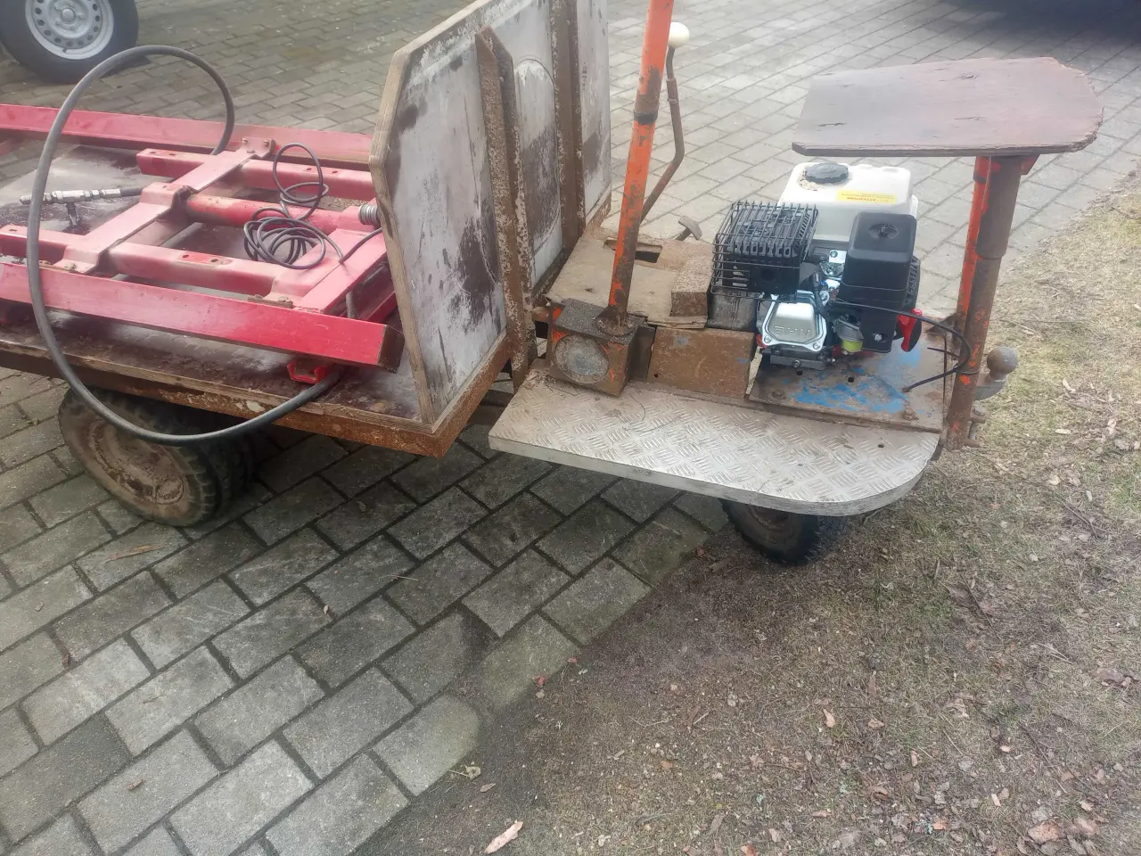 Billede 5 - Kirkegårdsvogn sælges. Kirkegårds traktor. Multi t