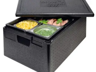 Termokasse GN 1/1 – 39 L – sort 600 x 400 x 280 mm