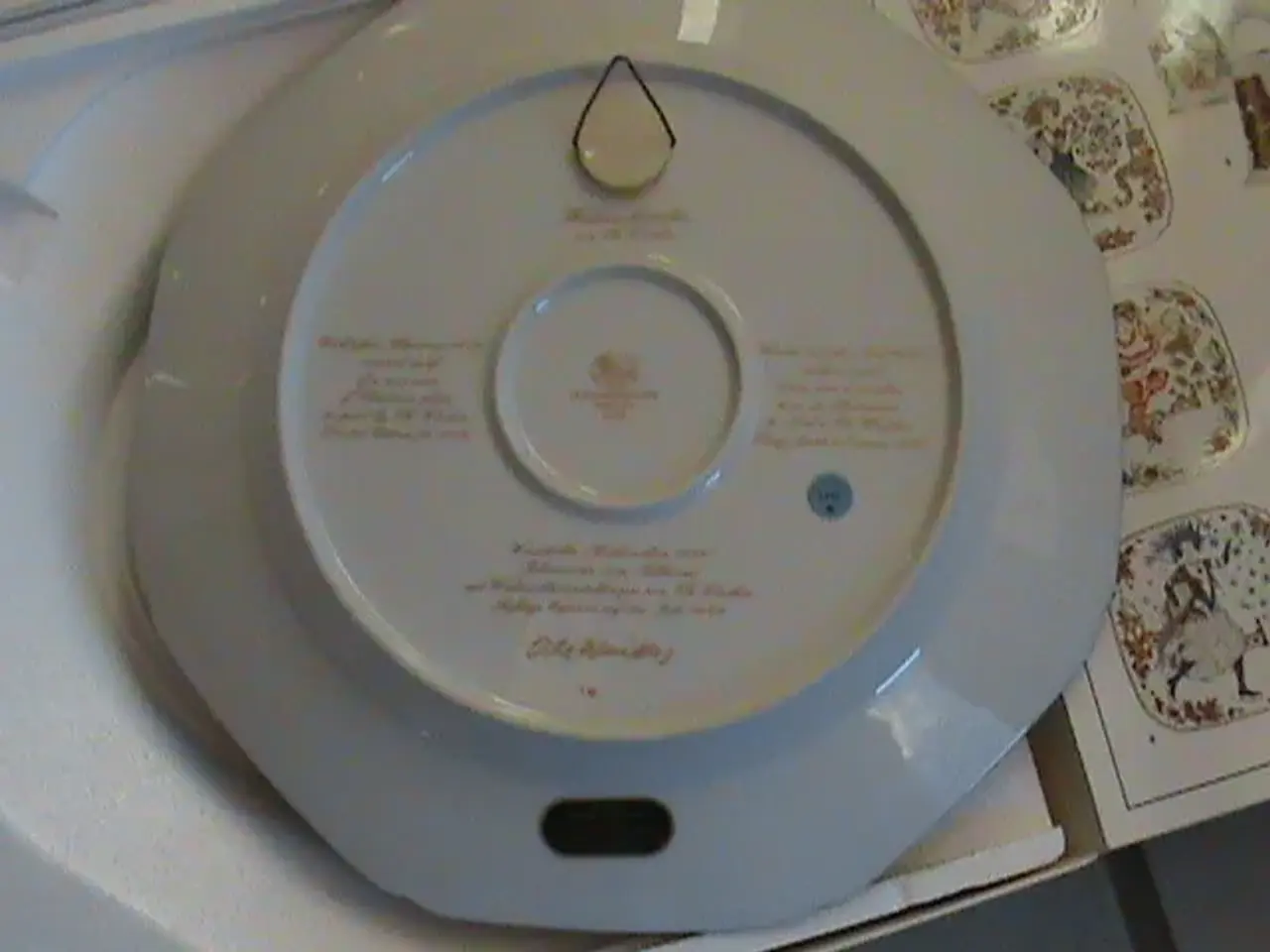 Billede 2 - Ole Winther Weihnachtsteller 1979 platte fad
