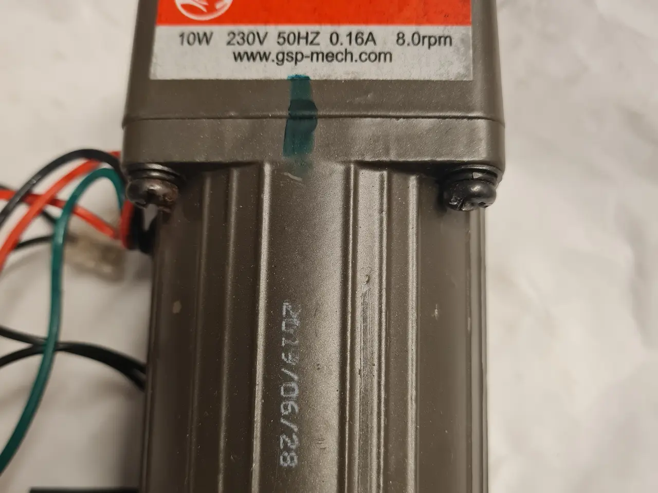Billede 3 - Gearmotor Primus inkl. kondensator 10W, 230V 50Hz