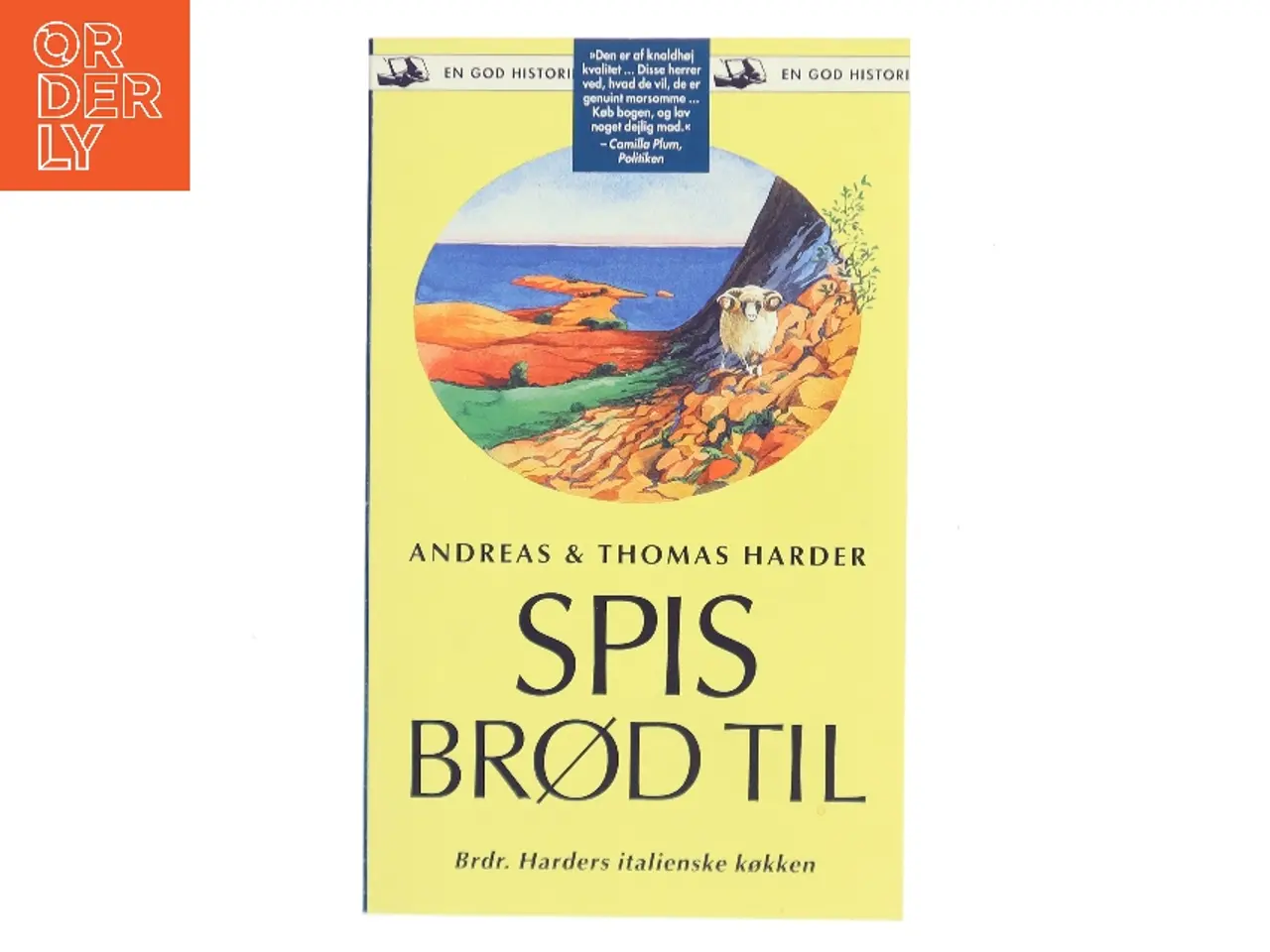 Billede 1 - Spis brød til : Brdr. Harders italienske køkken (Bog)