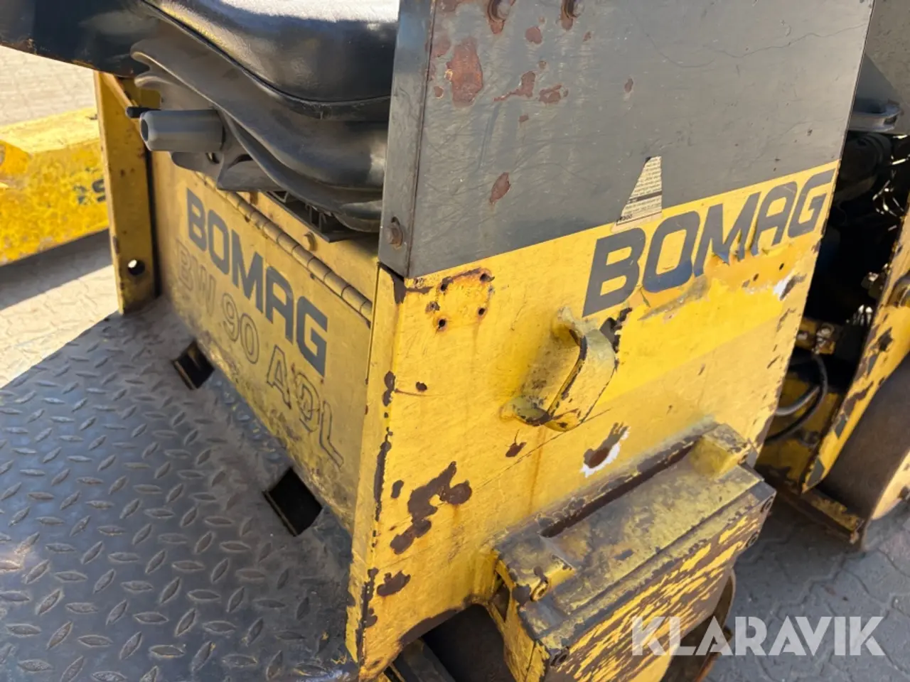 Billede 10 - Vejtromle Bomag BW 90 ADL