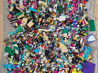 Kæmpe LEGO-samling 15-16 kg med masser af figurer