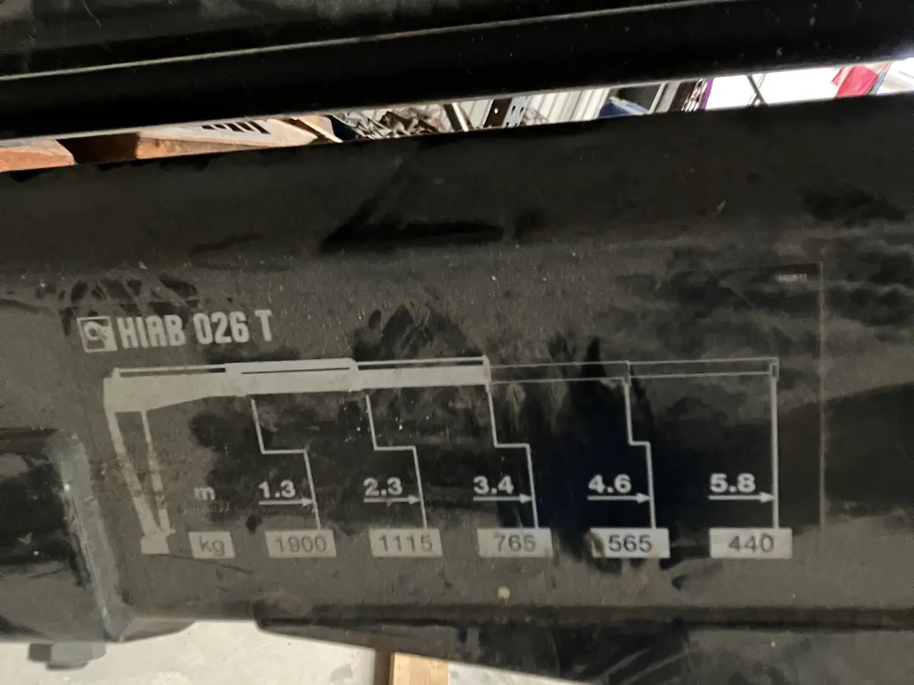 Billede 3 - HIAB Kran 2,6 Tons