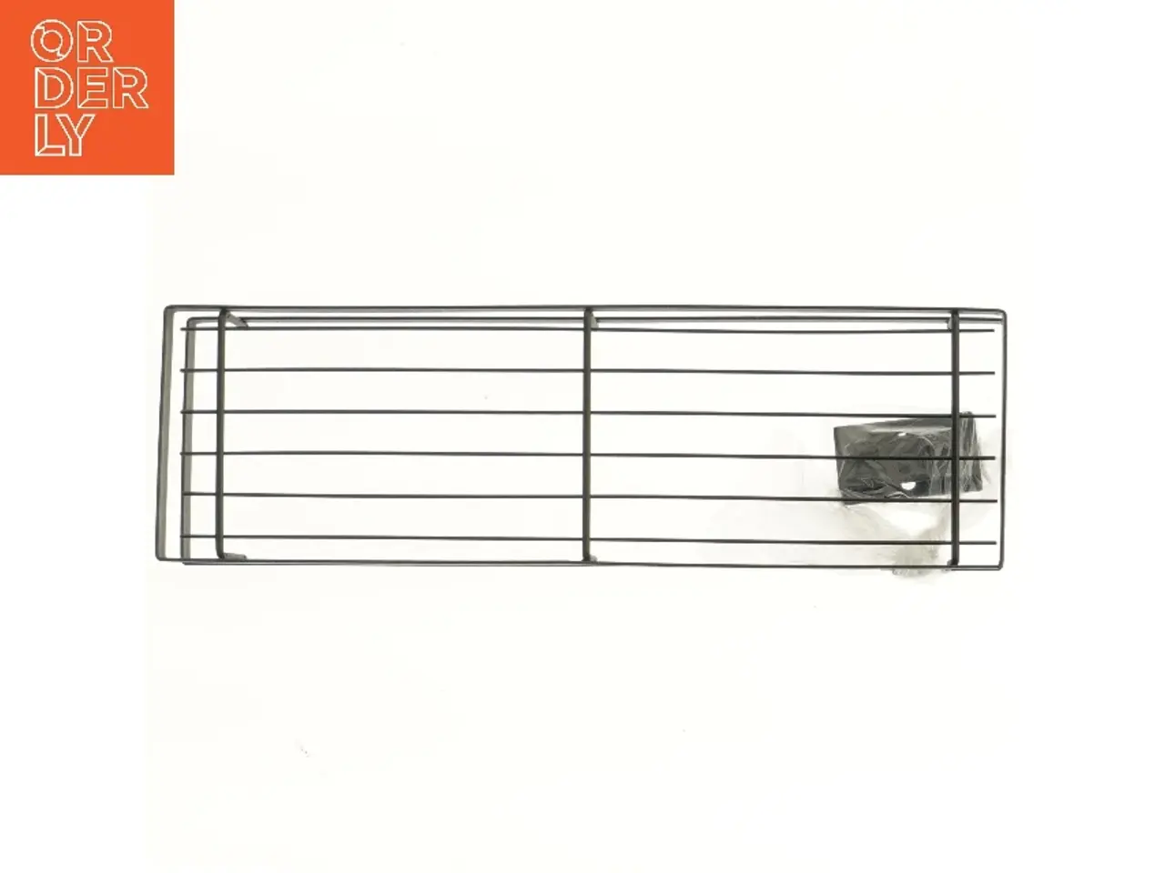 Billede 2 - Metalhylde med monteringsbeslag (str. 40x12x6 cm)
