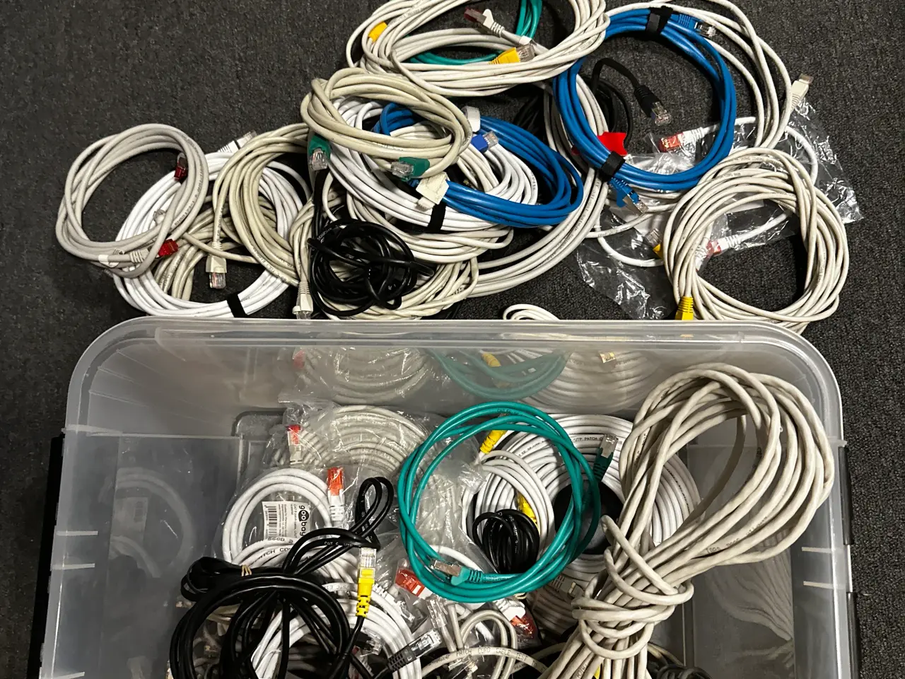 Billede 2 - Netkabler Cat5e og Cat6