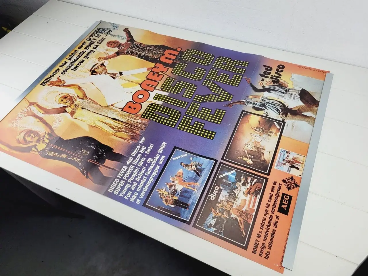 Billede 2 - ⭐️- Plakat: Vintage - Boney M. - Disco Fever