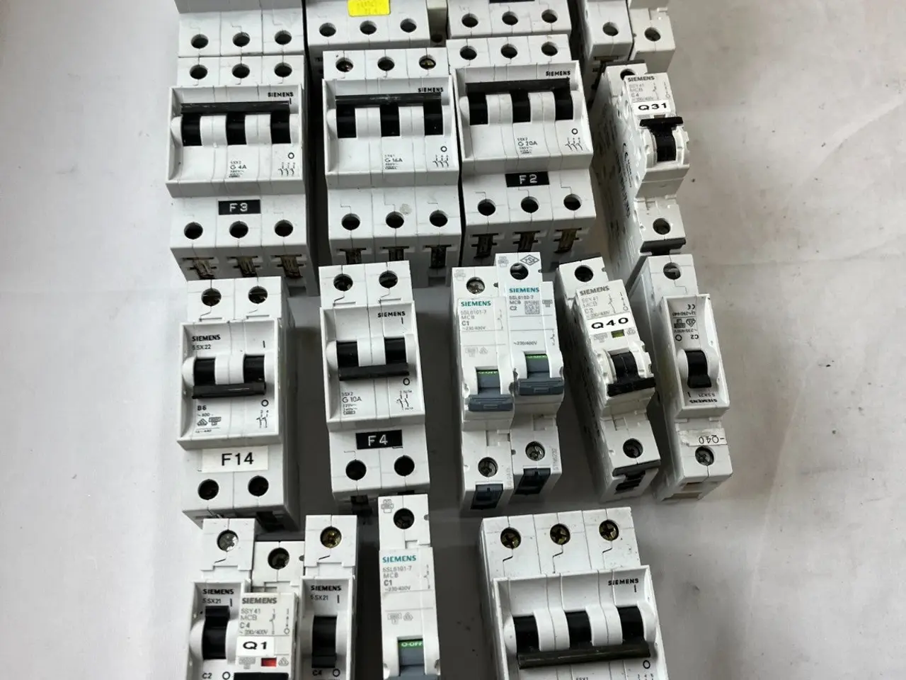 Billede 16 - Siemens 5SX2 5SL61 MCB Breaker parti C2 C4 C6 C10
