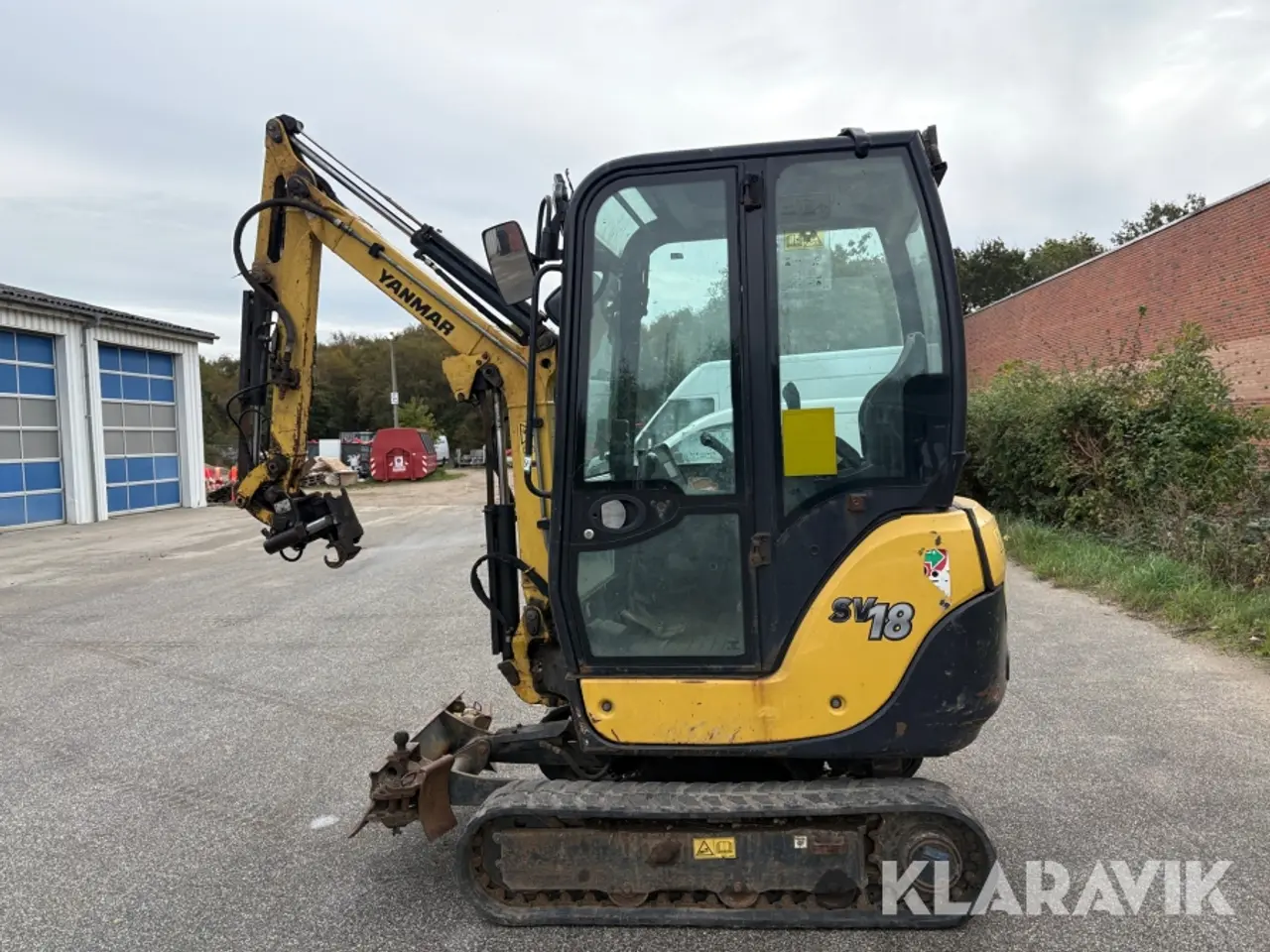 Billede 8 - Mini Gravemaskine Yanmar Sv18