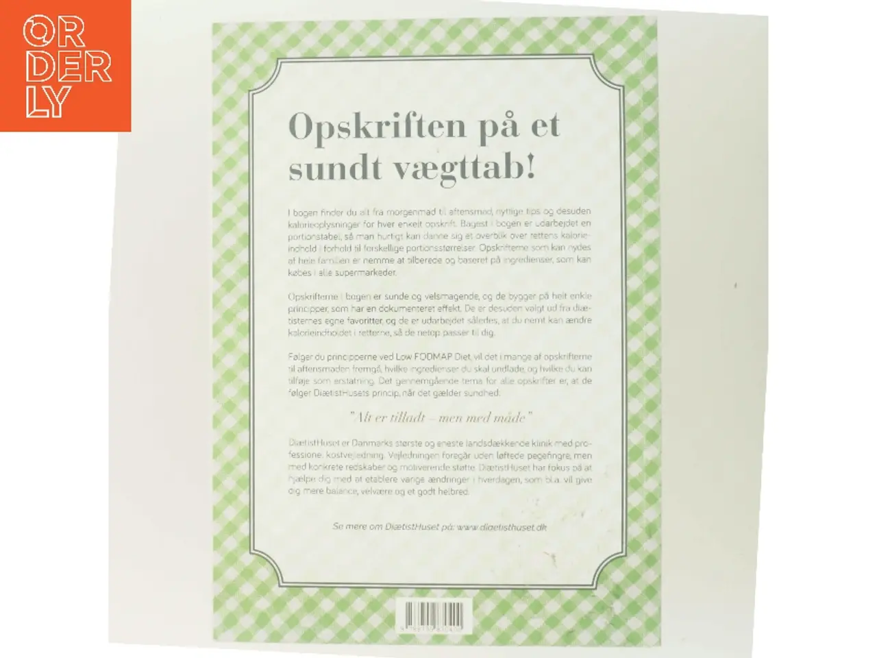 Billede 3 - Diætistens opskrift på vægttab af Diætisthuset (Bog)