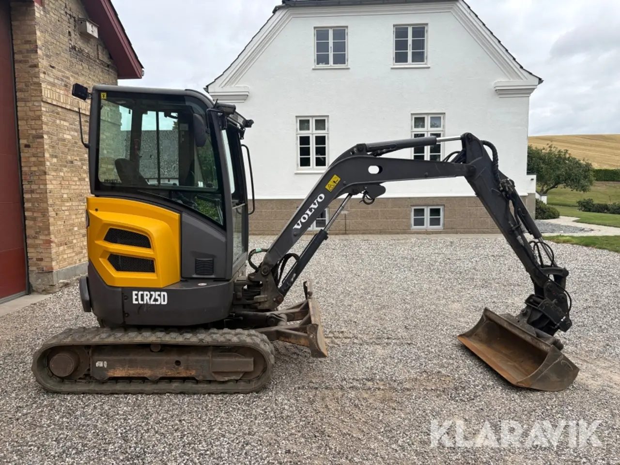 Billede 6 - Minigraver Volvo ECR25D med skovle