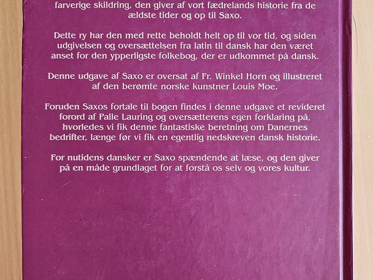 Billede 2 - Saxo Grammaticus Danmarks krønike