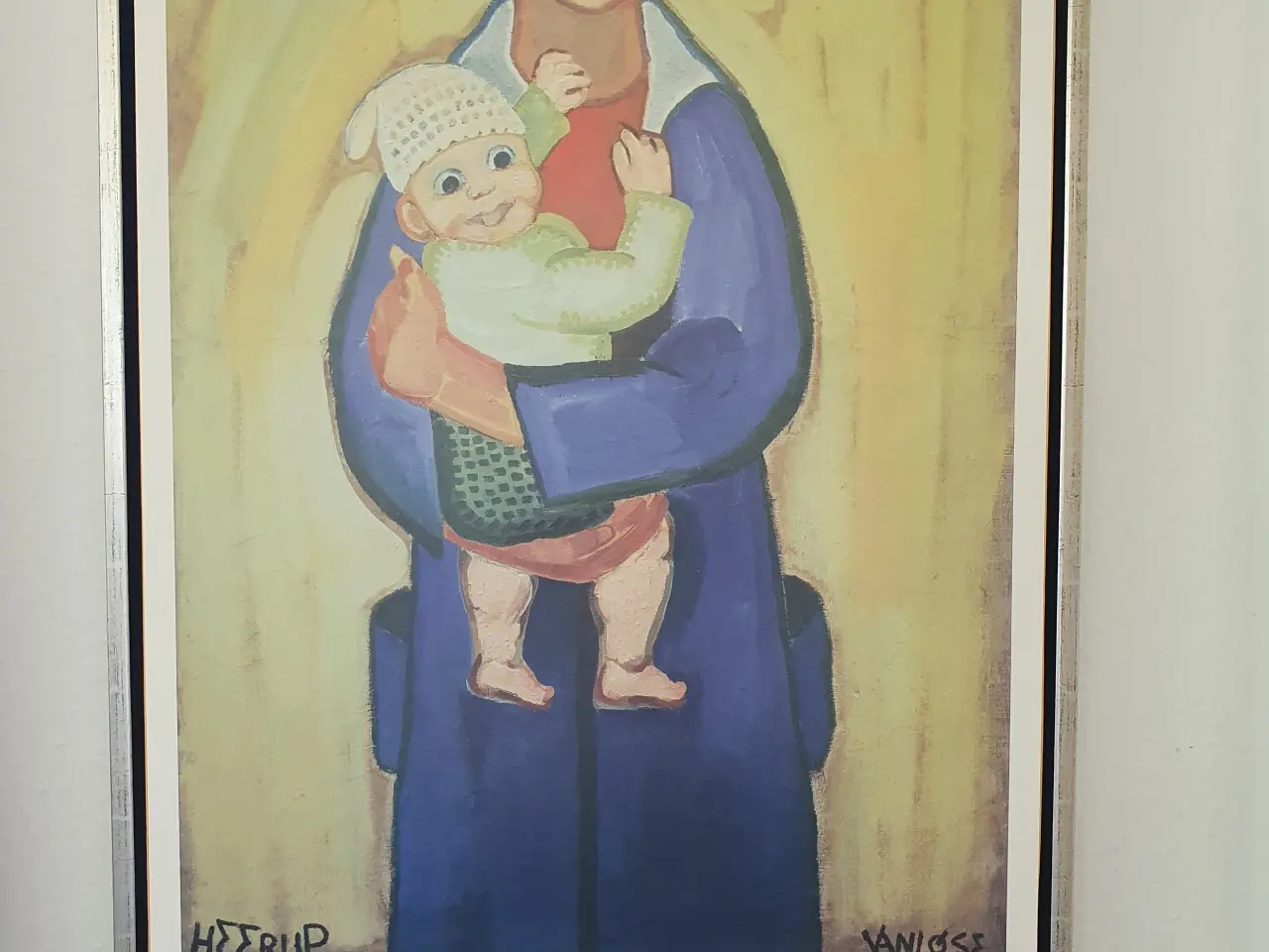 Billede 1 - Henry Heerup plakat “Vanløse Madonna”
