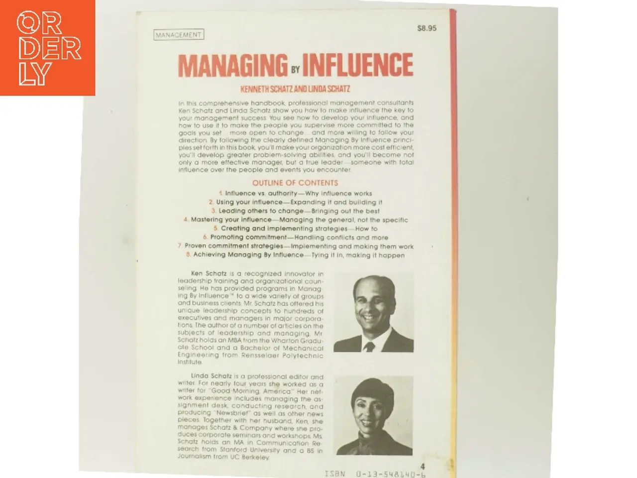 Billede 3 - Managing By Influence (Bog)