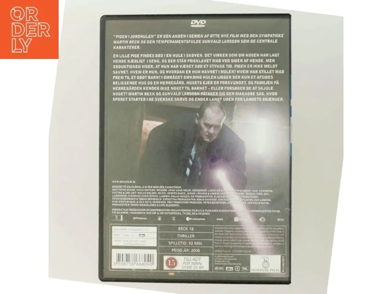 Billede 3 - Beck - Pigen i jordhulen DVD fra Nordisk Film