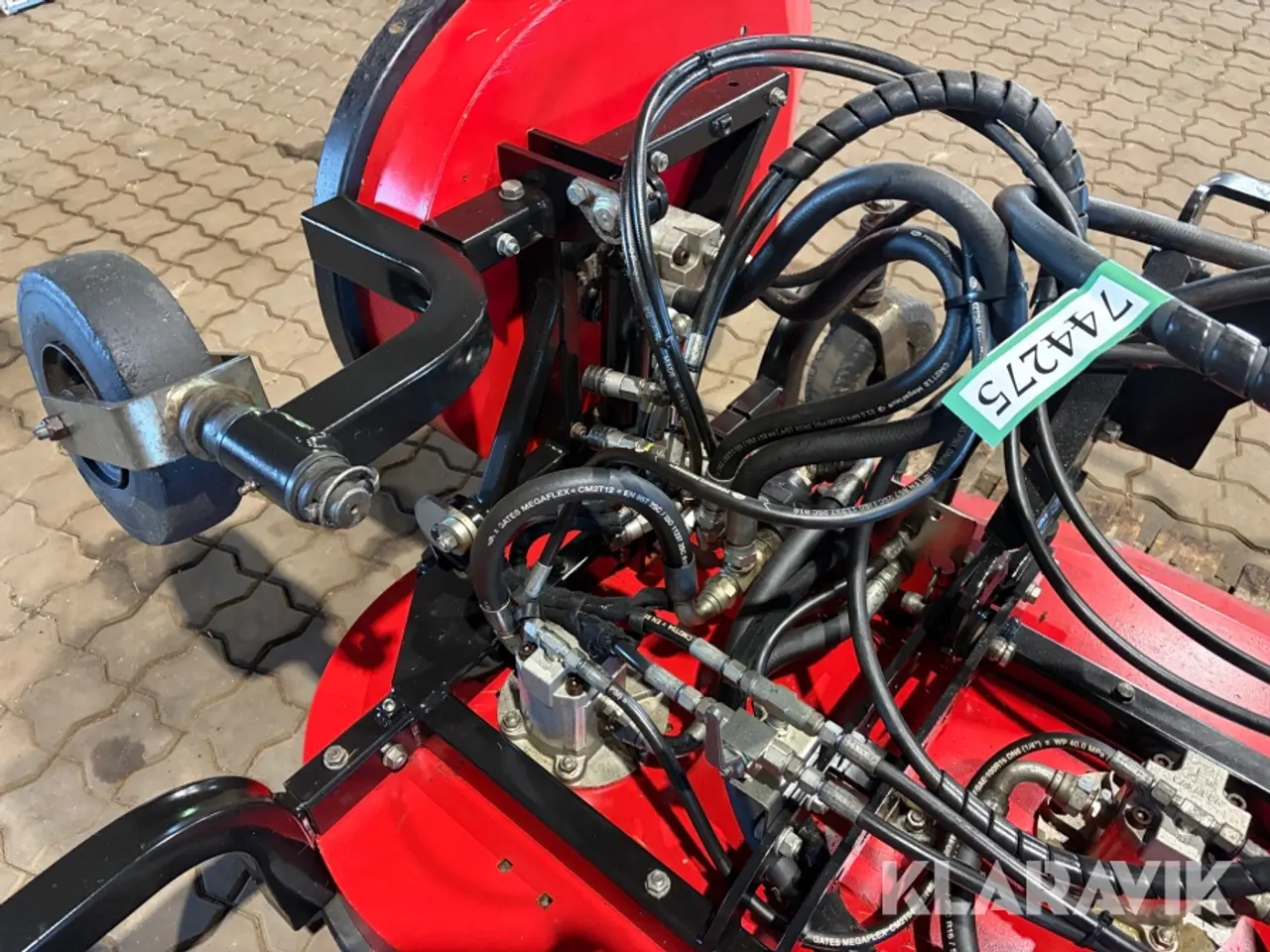 Billede 10 - Rotorklipper GMR TH2500 B hydraulisk med A ramme beslag