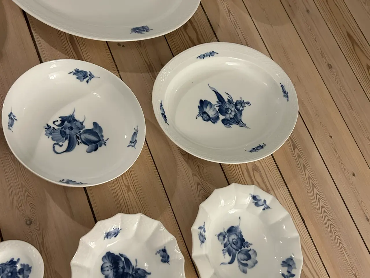 Billede 9 - Blå blomst - Royal Copenhagen