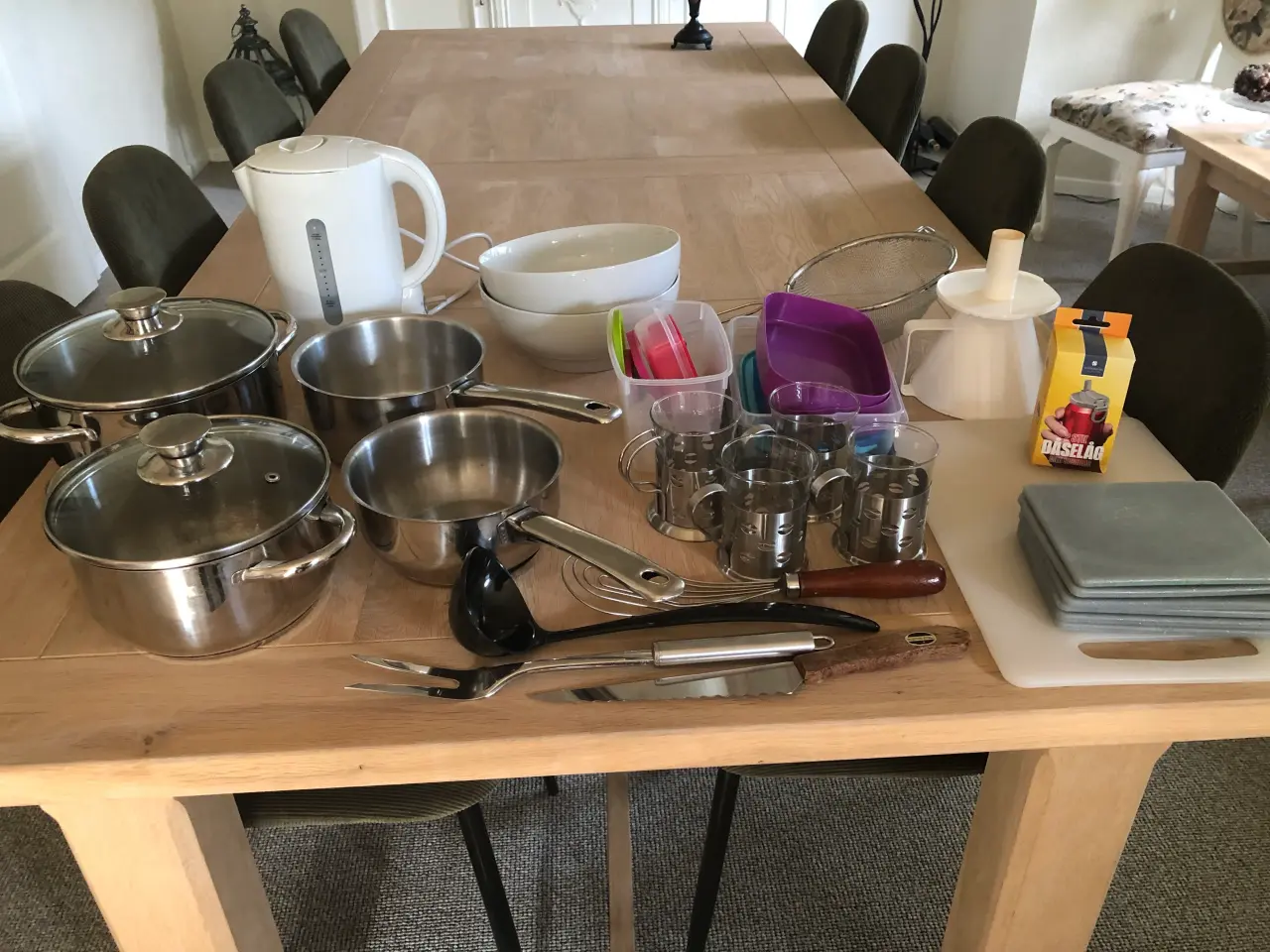 Billede 2 - Camping, diverse køkken udstyr.