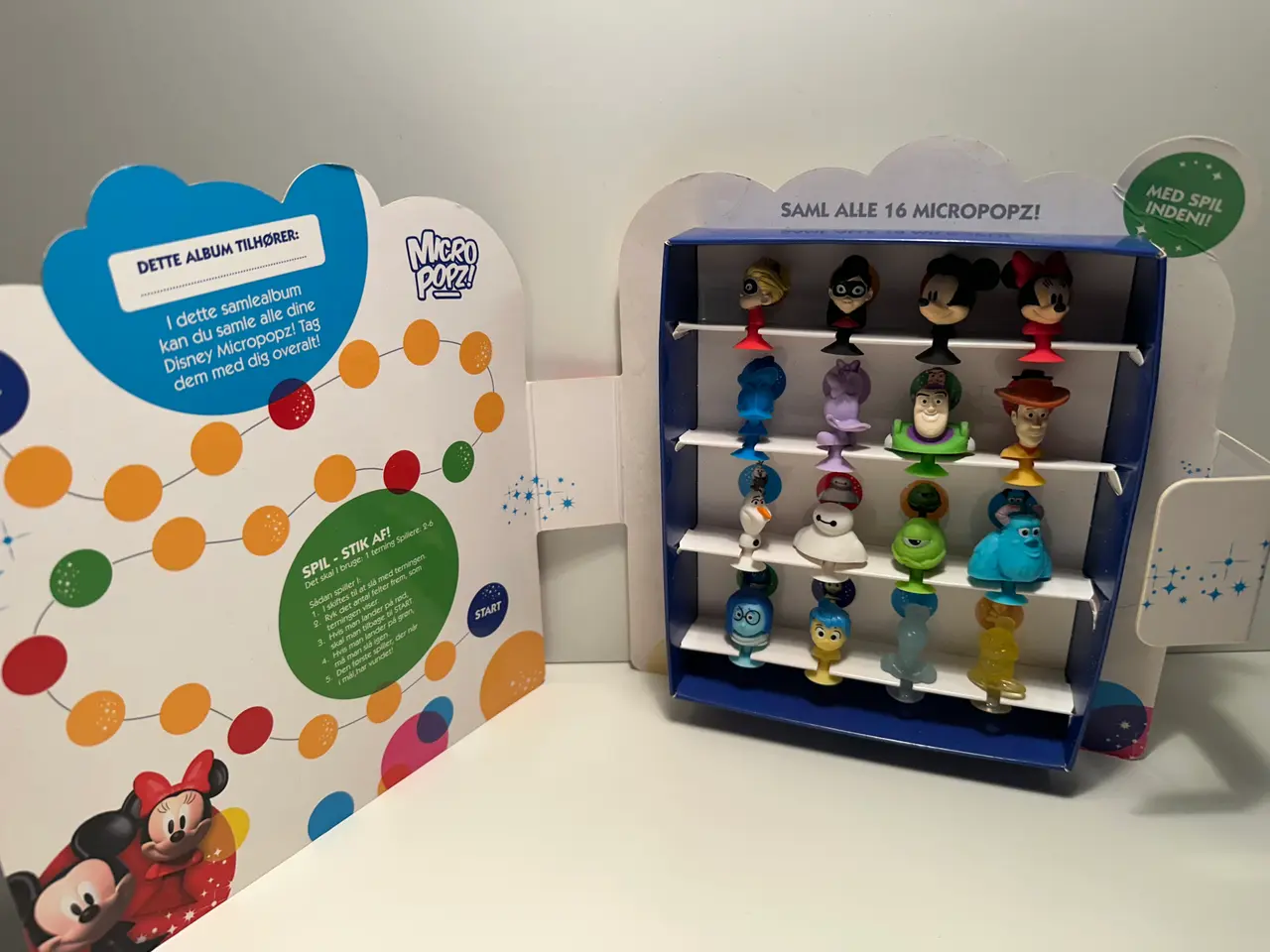 Billede 1 - Disney Micro Popz (Komplet)