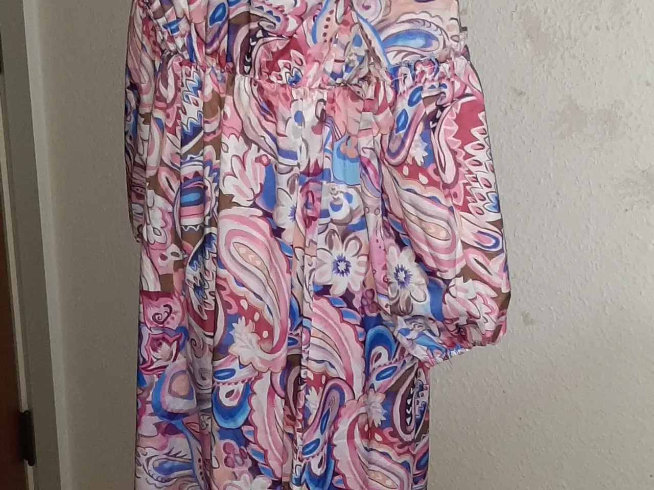 Billede 2 - Boho-kjole.Multifarvet-Størrelse:Medium-38/40