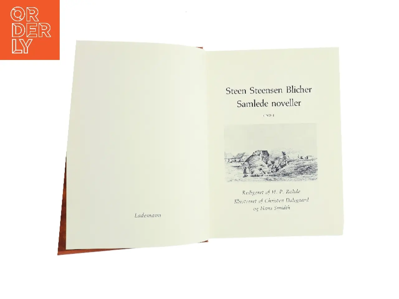 Billede 1 - Samlede noveller. Bind 4 af Steen Steensen Blicher (Bog)