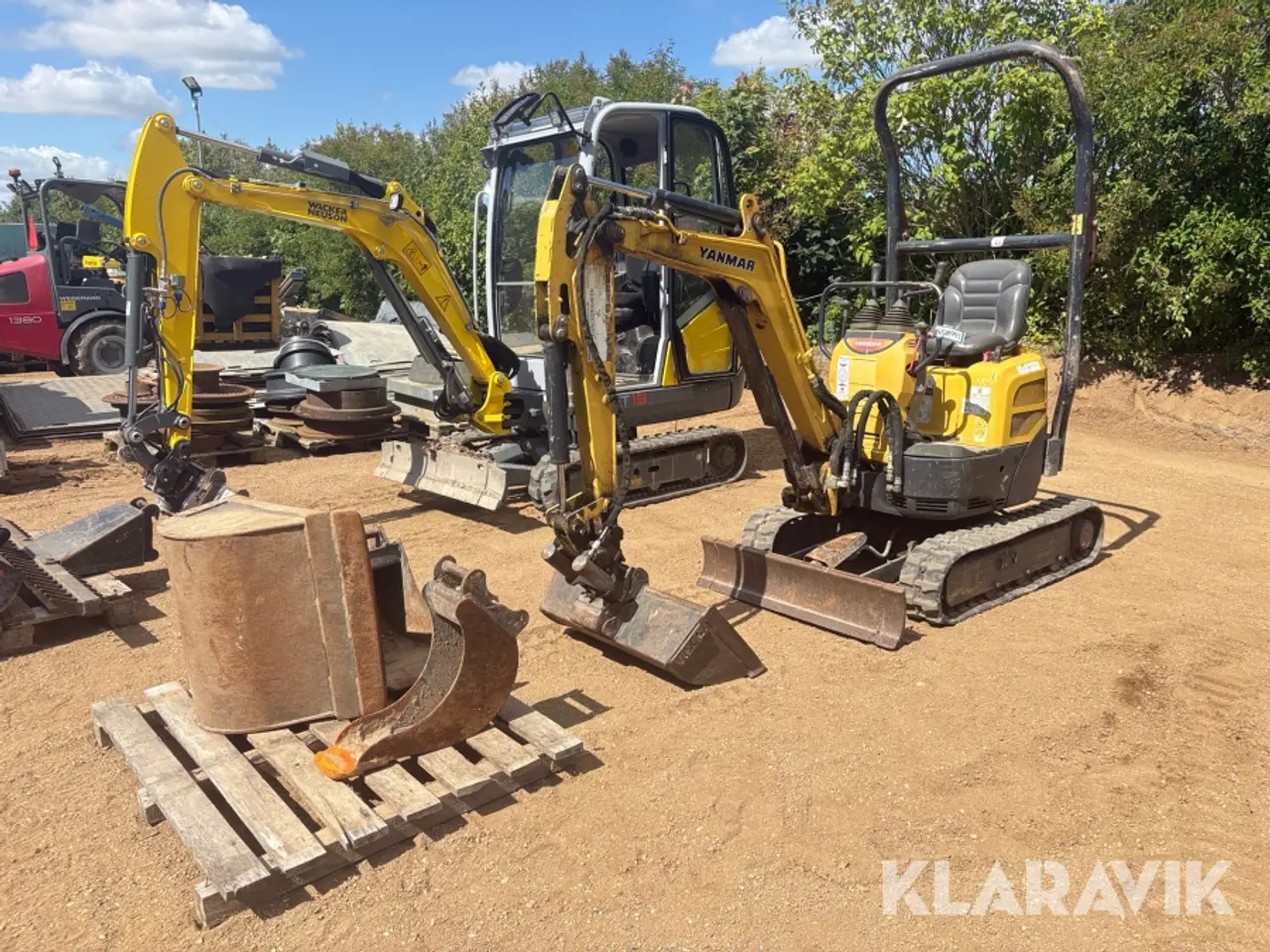 Billede 1 - Gravemaskine Yanmar ViO 1.2tons Gm13