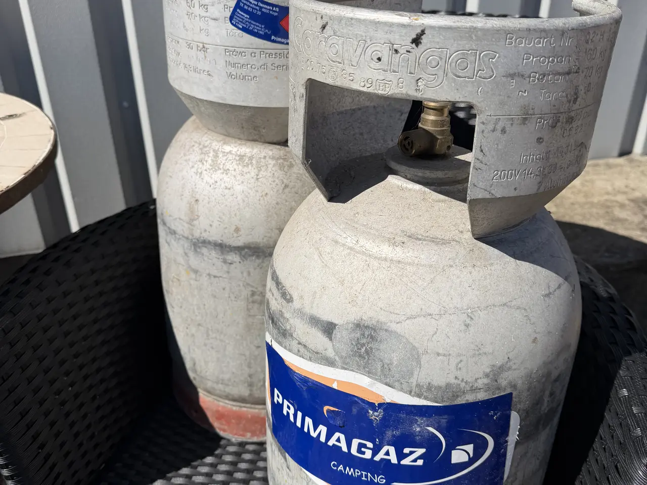 Billede 4 - 6 kg alu gasflasker