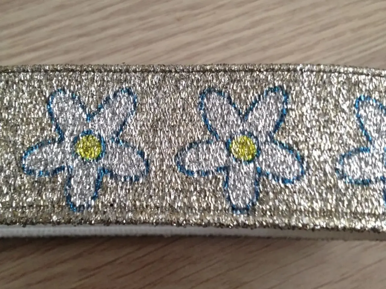 Billede 2 - Blomster glitter bælte