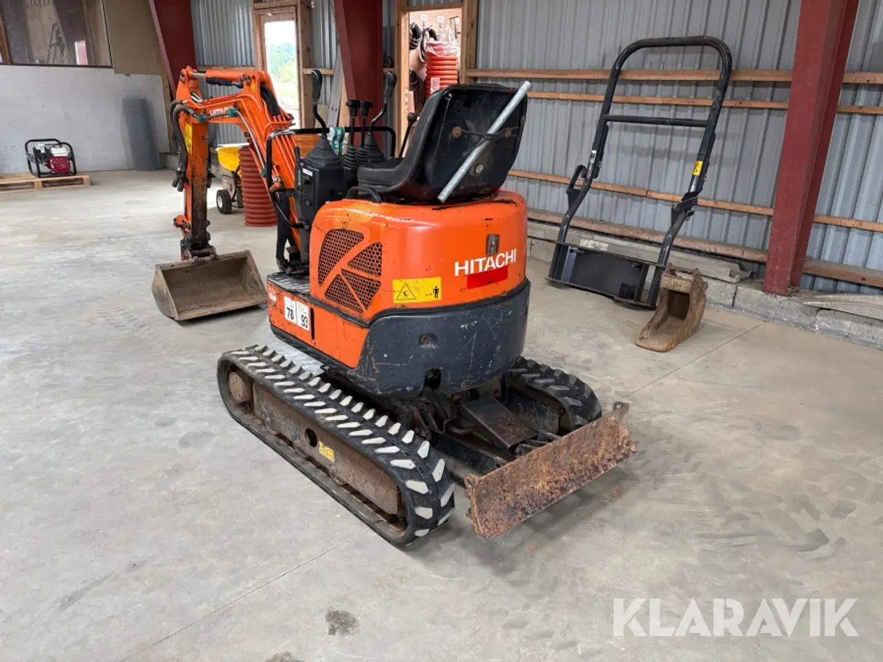 Billede 3 - Minigraver Hitachi ZX10U-2