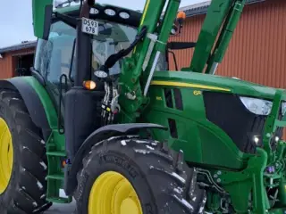 John Deere 6R 185 JOHN DEERE LÆSSER, FRONTLIFT, AUTOTRAC READY