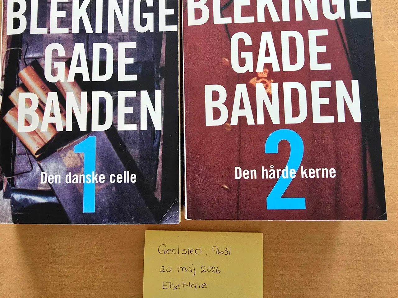 Billede 1 - Blekingegadebanden 1+2 af Peter Øvig Knudsen 